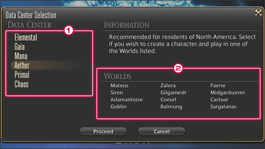 ffxiv can t connect to data center