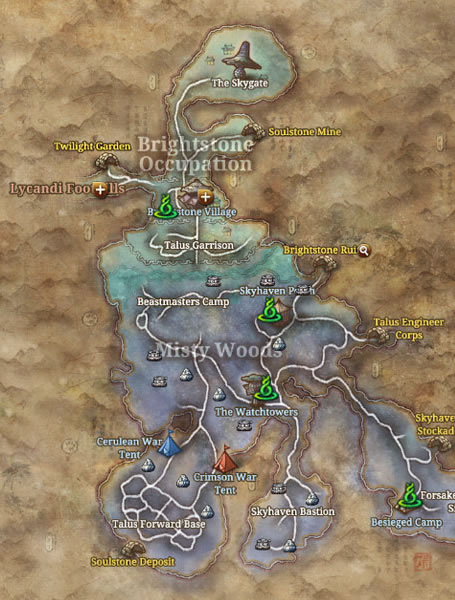 B&S world PVP MAP