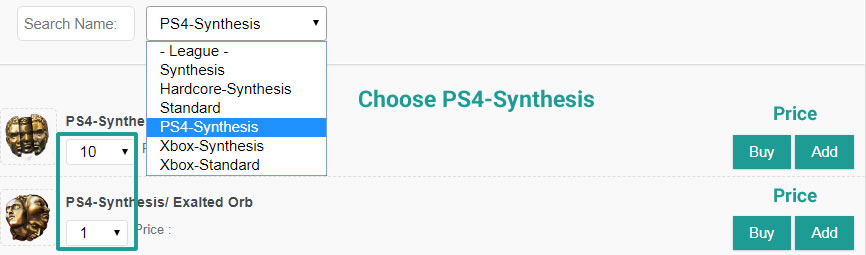 PS4 POE Currency Purchase Process