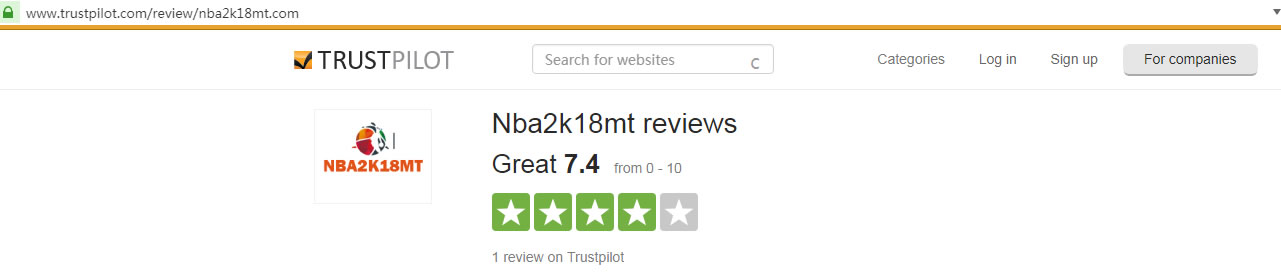 NBA2K18MT TRUSTPILOT