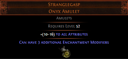 Stranglegasp Onyx Amulet Attribute