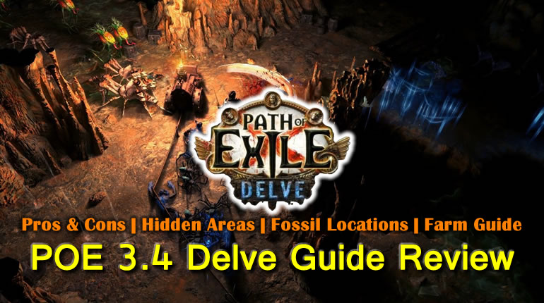 POE 3.4 Delve League Guide Review - Pros & Cons | Hidden Areas | Fossil Locations | Farm Guide
