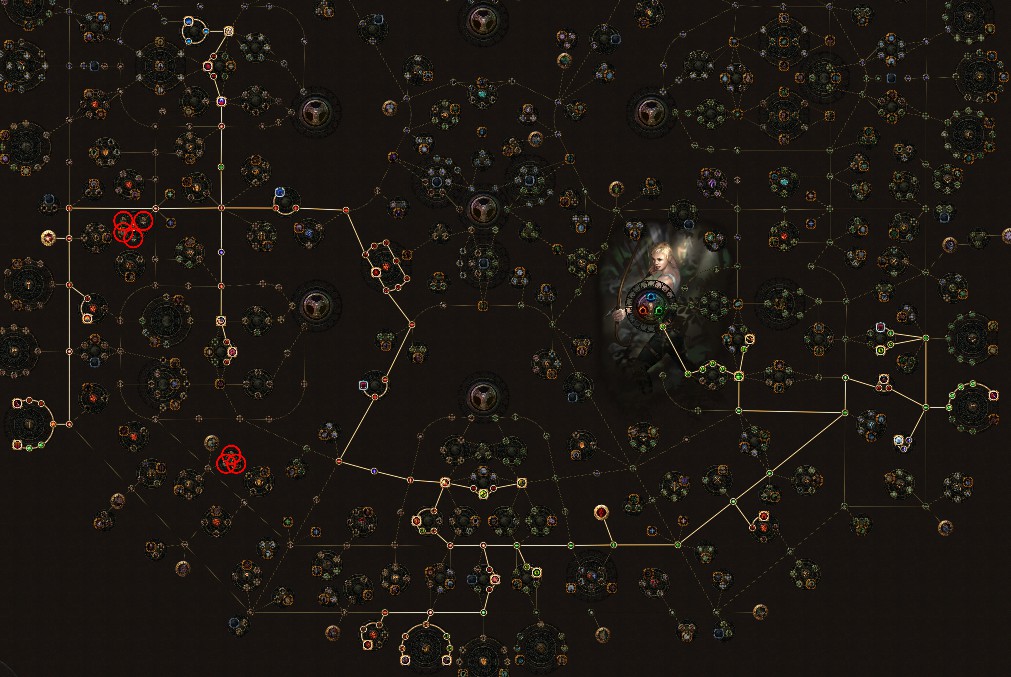 POE 3.5 Ranger Raider Starter Cyclone Tree