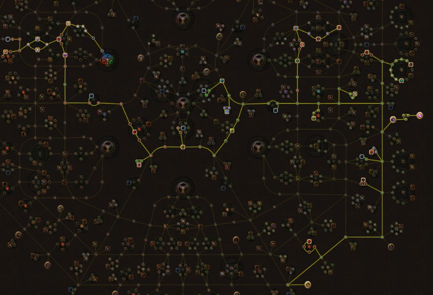 POE 3.5 Templar Inquisitor League Starter Molten Strike Tree