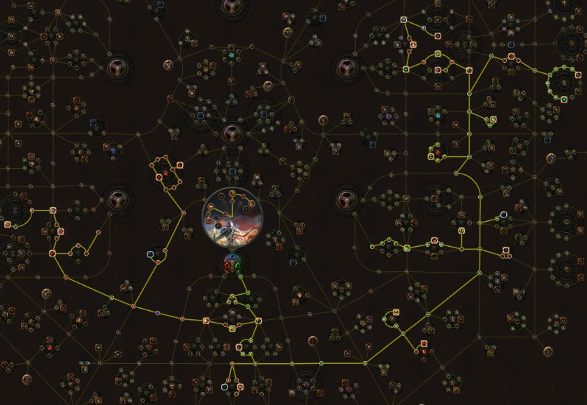 POE 3.6 Double Strike Champion Passive Skill Tree