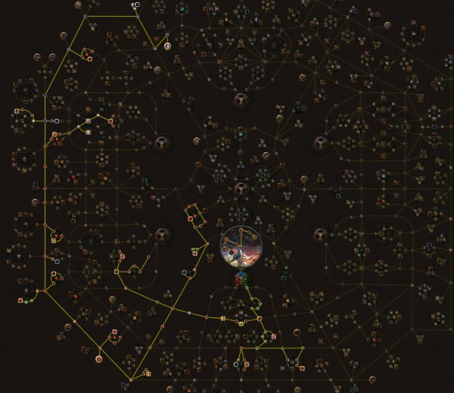 POE 3.6 Molten Strike Champion Passive Skill Tree