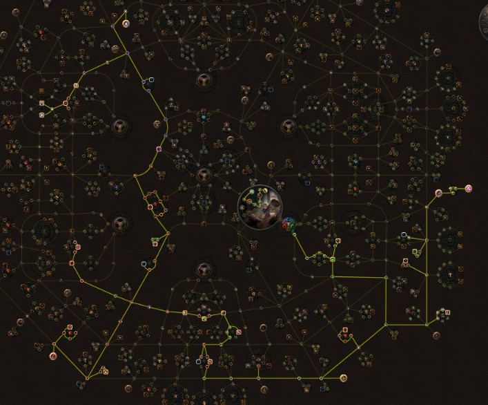 POE 3.6 Ranger Molten Strike Raider Passive Skill Tree