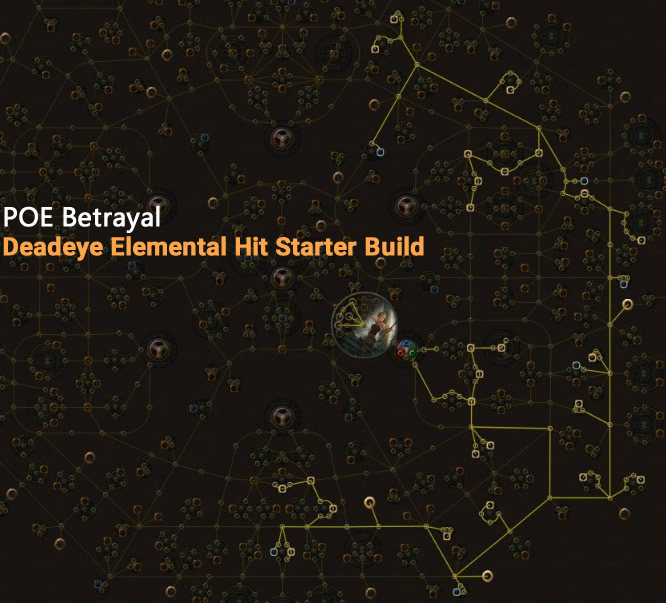 POE Betrayal Deadeye Elemental Hit Skill Tree