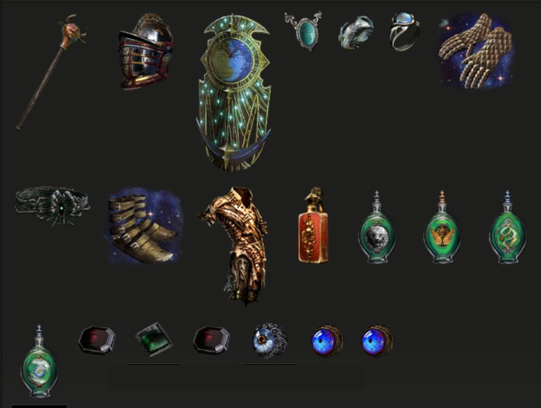 POE Betrayal Elementalist Storm Brand Gear