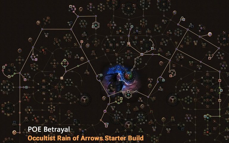 POE Betrayal Occultist Rain of Arrows