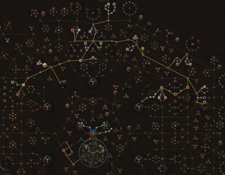 POE 3.5 Scion Ascendant Ice Nova CoC Cospri's Skill Tree