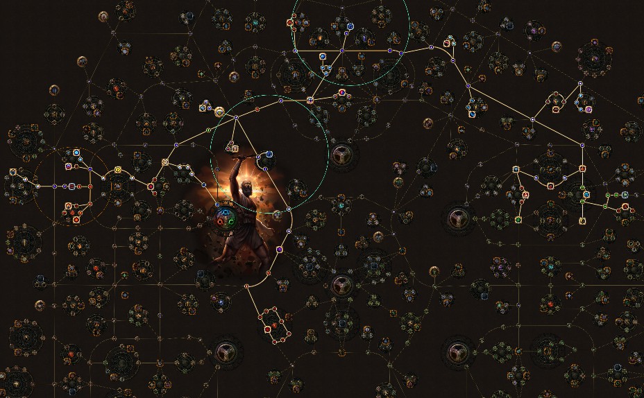 POE Betrayal Templar Inquisitor CoC / ARC Skill Tree