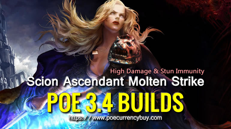 POE_Delve_Scion_Ascendant_Molten_Strike_Build_-_High_Damage_&_Stun_Immunity