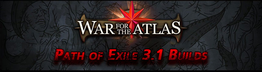 PoE War for the Atlas Builds