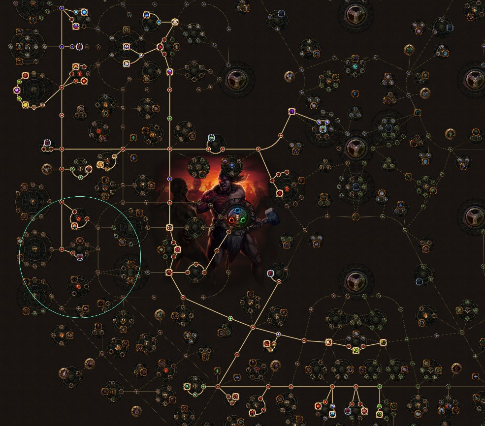 PoE 3.9 Mauarder Cyclone Berserker Skill Tree