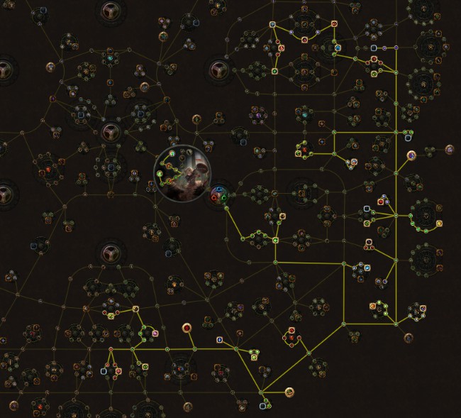 PoE 3.6 Barrage Passive Skill Tree