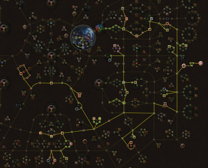 PoE 3.6 Caustic Arrow Trickster Passive Skill Tree