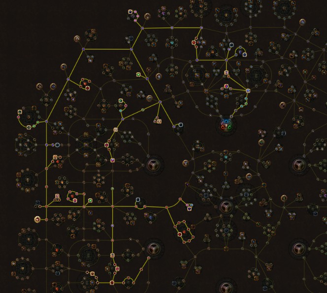 PoE 3.6 Herald of Agony Occultist Passive Skill Tree