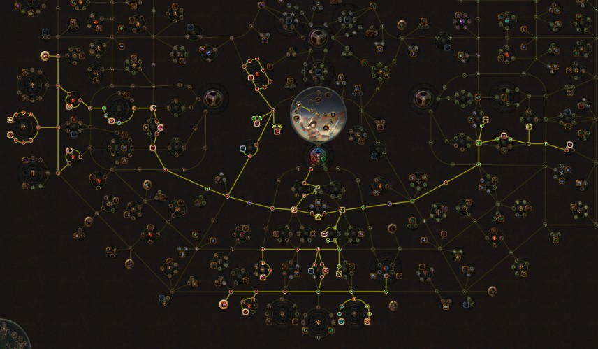 PoE 3.6 Sunder Gladiator Passive Skill Tree