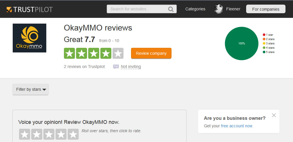 okaymmo Trustpilot Reviews