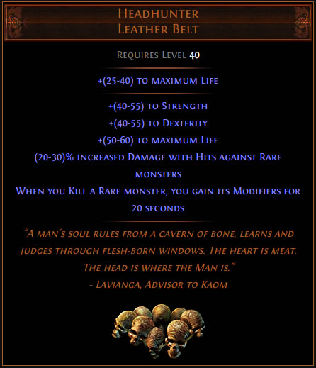 PoE 3.5 Headhuntern