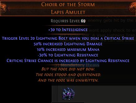  Build | Templar Spells Crit Ball Lightning build 