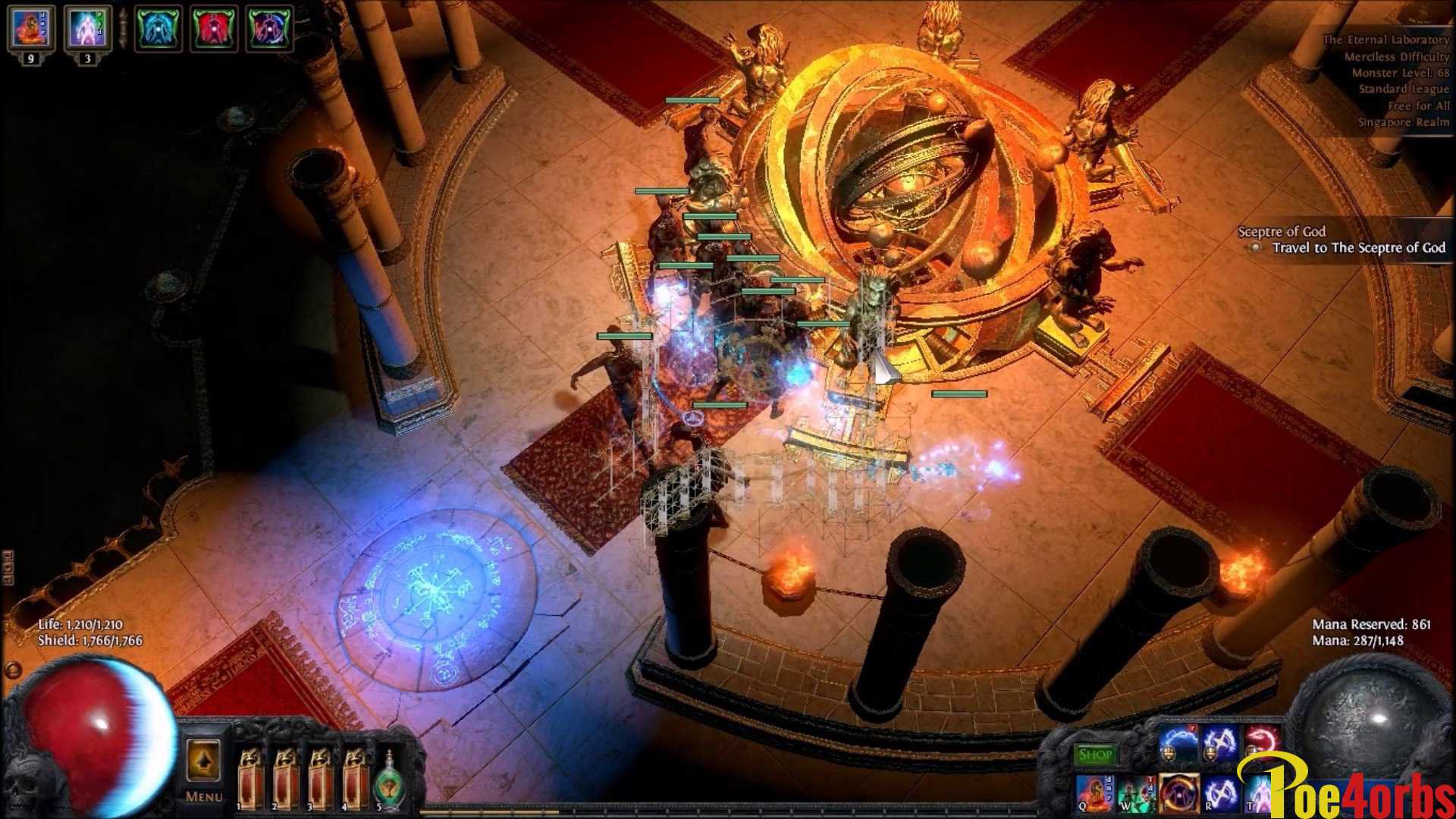 New Path of Exile players will be unable to drop eternals to compete