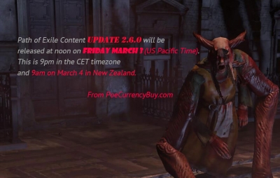 Path of Exile Content Update 2.6.0 Balance Changes