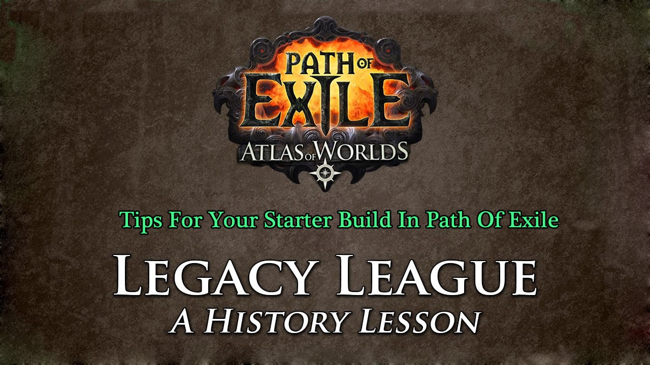 path of exile league