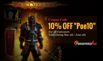 PoeCurrencyBuy New Poe Path activity 10% off