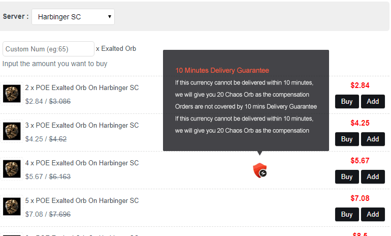 poe4orbs:10 Minutes Delivery Guarantee will be added on poecurrencybuy.com