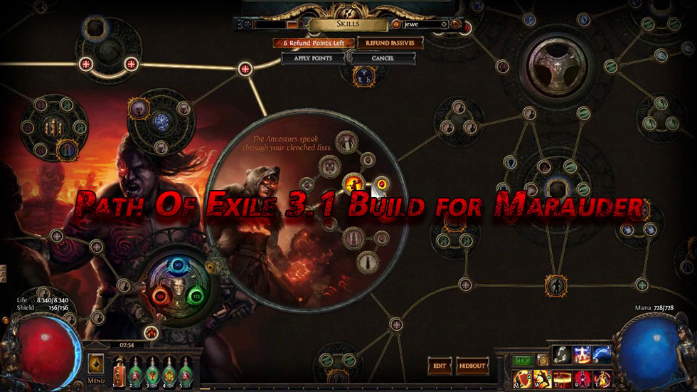 Path Of Exile 3.1 Build for Marauder