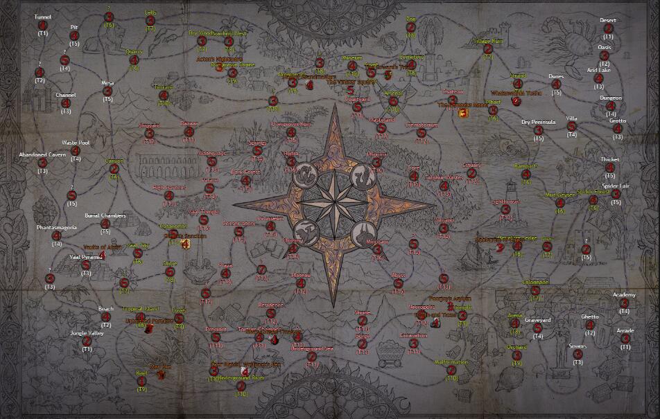 The Atlas of Worlds Going In-Depth to End Path of exile Mapping