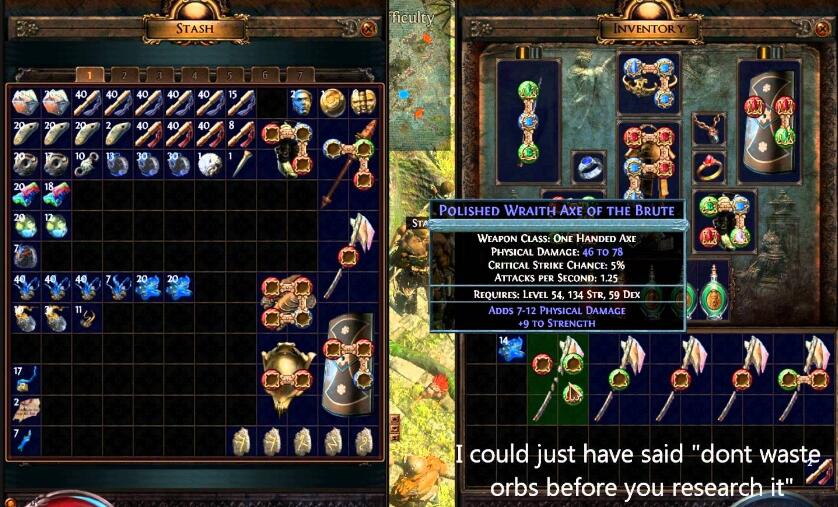 The best way to Decide on Crafting or "rolling" an Path of exile item