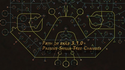 Path of exile 3.1.0 Passive Skills Tree Changes