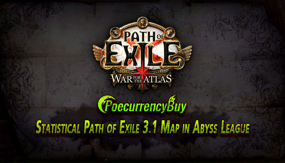 Statistical Path of Exile 3.1 Map in Abyss League