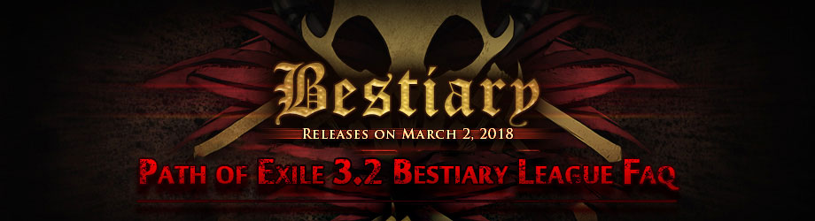 Path of Exile 3.2 Bestiary League Faq