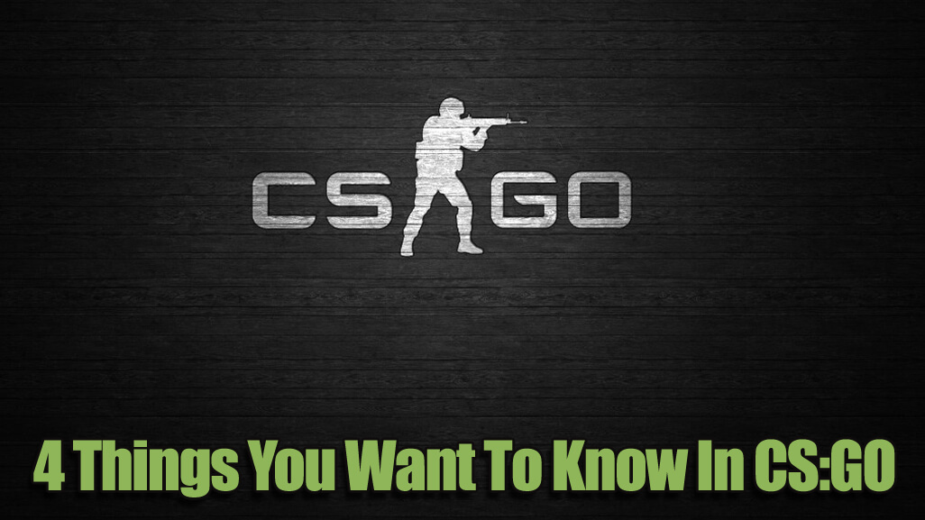 4 Things You Want To Know In CS:GO