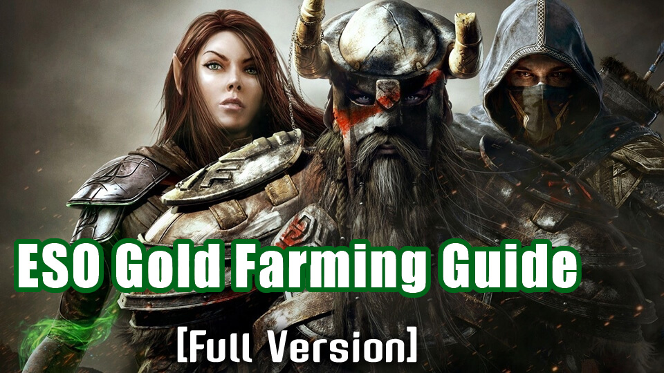 Elder Scrolls Online Best Mats Farming Run 80 100k Gold Per Hour New Player Friendly Youtube