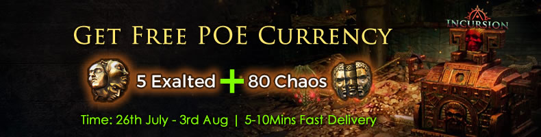 Best Chance to Get 80 Chaos Orb and 5 Exalted Orb Freely