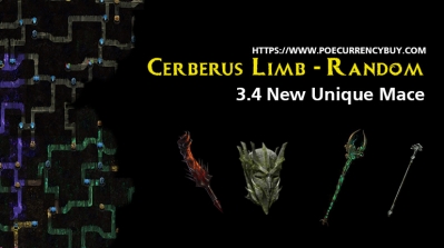Cerberus Limb - Random 3.4 New Unique Mace