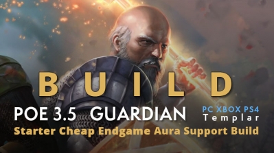 POE 3.5 Templar Guardian Starter Aura Support Build 