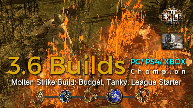 [POE 3.6 Duelist] Best Synthesis Molten Strike Champion Build (PC,PS4,Xbox) - Budget, Tanky, League Starter
