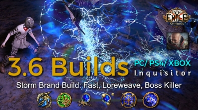 POE Synthesis Tempar Storm Brand Inquisitor Build