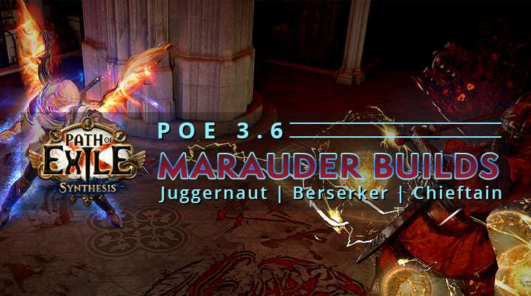 3 6 Popular Poe Synthesis Marauder Builds Juggernaut Berserker Chieftain Www R4pg Com