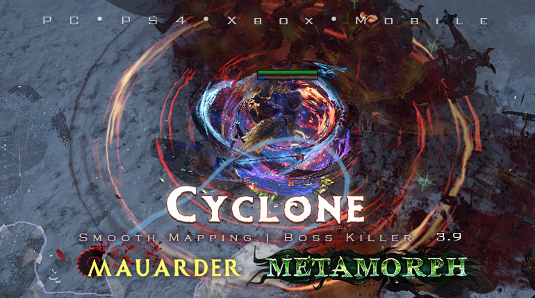 PoE 3.9 Mauarder Cyclone Berserker Starter Build (PC,PS4,Xbox,Mobile)