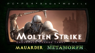 PoE 3.9 Mauarder Molten Strike Juggernaut Tanky Build (PC,PS4,Xbox,Mobile)