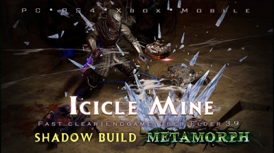 PoE 3.9 Shadow Icicle Mine Saboteur Fast Build (PC,PS4,Xbox,Mobile)