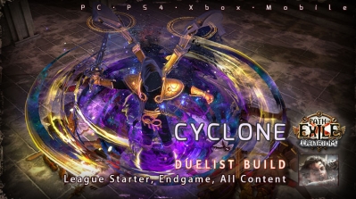 [3.10] PoE Delirium Duelist Cyclone Slayer Starter Build (PC,PS4,Xbox,Mobile)
