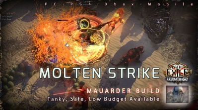 [3.10] PoE Delirium Mauarder Molten Strike Juggernaut Tankly Build (PC,PS4,Xbox,Mobile)
